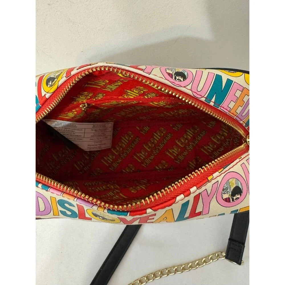 The Beatles Loungefly All You Need Is Love crossbody